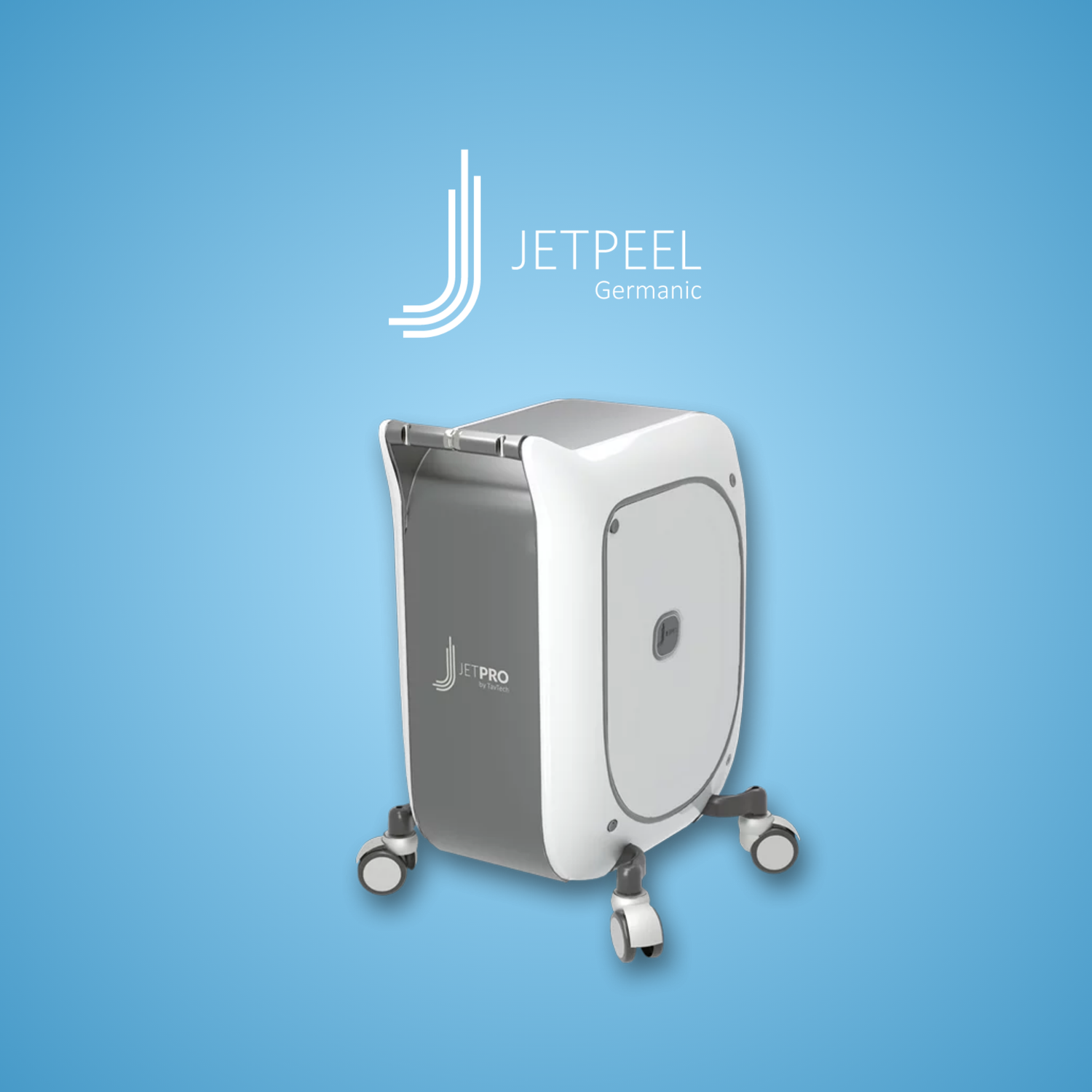 JetPeel Gerät mit Logo